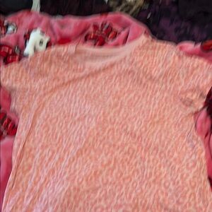 Pink Leopard Print Shirt